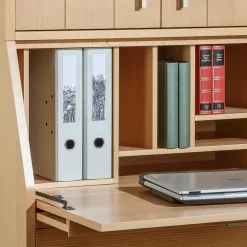 Wohnen Esszimmerschränke*Schrank mit Schreibklappe in Buche Natur - Lidoral