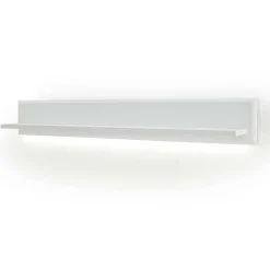 Wohnen Schrankwand Wohnzimmer in Weiß - Hazime (vierteilig)