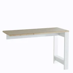 Wohnen Schreibtisch & Rollcontainer Set - Mehady (dreiteilig)