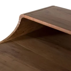 Wohnen Schwarze Möbel|Naturholzmöbel*Schreibtisch aus Akazie Massivholz - Sugora