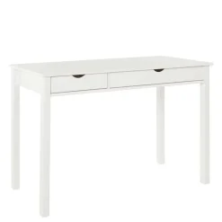 Wohnen Jugendzimmertische|Kinderschreibtische*Schreibtisch aus Holz in Weiß lackiert - Jaisa