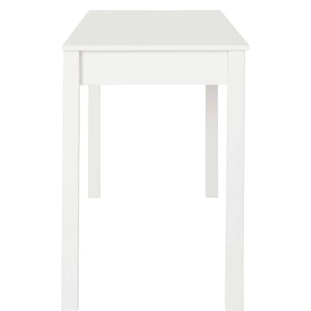 Wohnen Jugendzimmertische|Kinderschreibtische*Schreibtisch aus Holz in Weiß lackiert - Jaisa