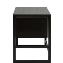 Kinder Wohnen Schreibtisch aus Kiefer Dunkelbraun - Idamoro