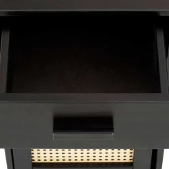 Kinder Wohnen Schreibtisch aus Kiefer Dunkelbraun - Idamoro