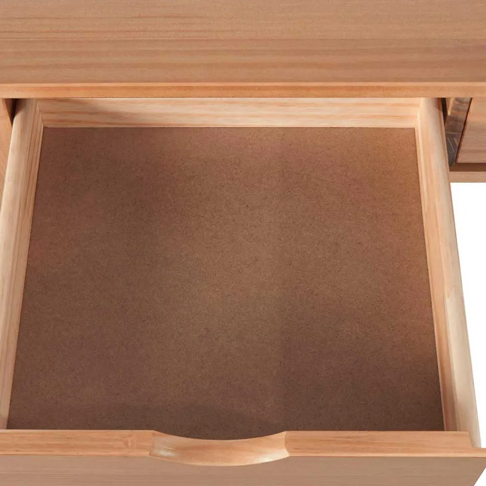 Wohnen Jugendzimmertische|Kinderschreibtische*Schreibtisch aus Kiefer Massivholz gebeizt & geölt - Saracan