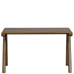 Wohnen Schreibtisch aus Mangoholz in Walnuss Braun - Tadeuz