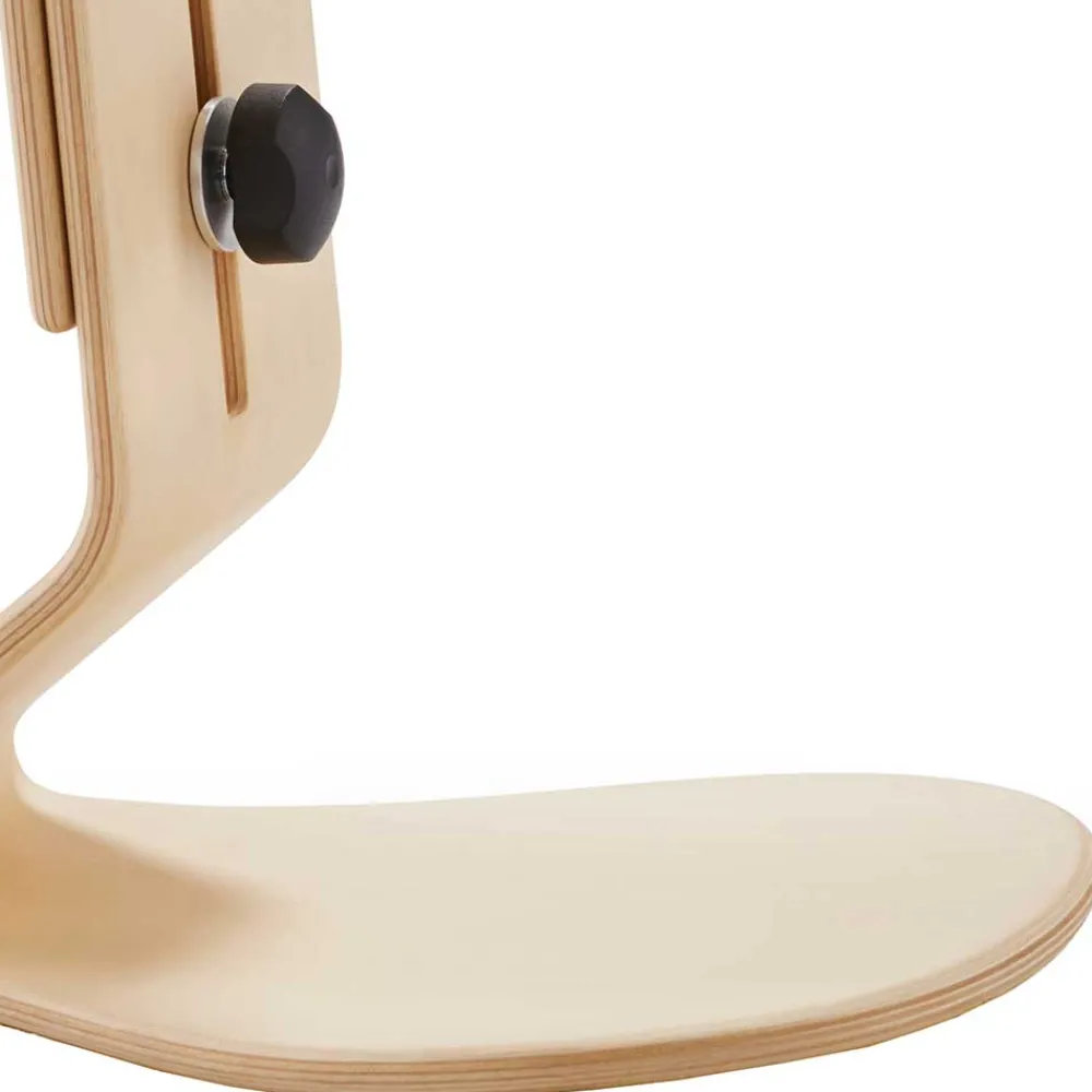 Wohnen Bürostühle*Schreibtisch Hocker in Rot Stoff - Cognac