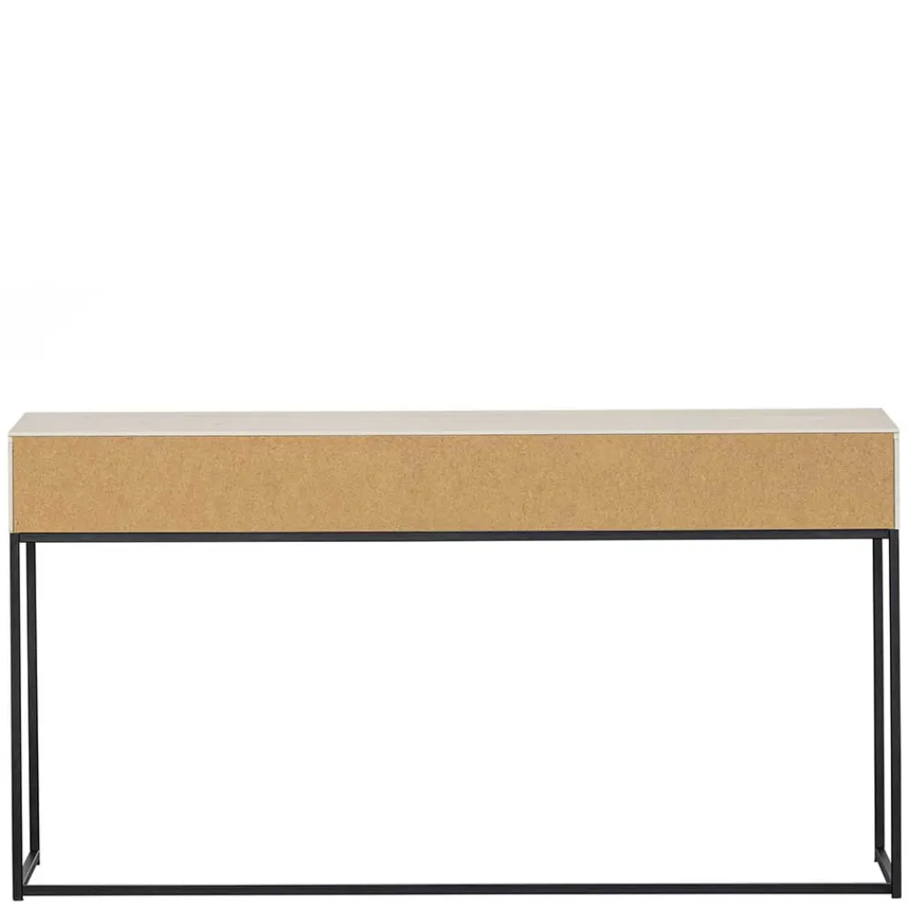 Kinder Wohnen Schreibtisch in Hellgrau mit Schwarz - Lergavano