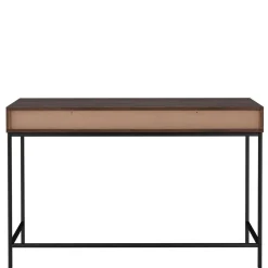 Wohnen Schreibtisch in Walnuss Holzoptik - Teleska