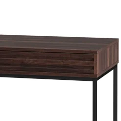 Wohnen Schreibtisch in Walnuss Holzoptik - Teleska