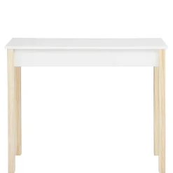 Wohnen Jugendzimmertische|Kinderschreibtische*Schreibtisch in Weiß mit Kiefer - Cayman