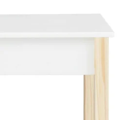 Wohnen Jugendzimmertische|Kinderschreibtische*Schreibtisch in Weiß mit Kiefer - Cayman