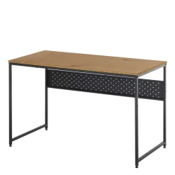 Wohnen Bürotische*Schreibtisch in Wildeiche Optik und Schwarz - Caprera