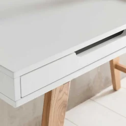 Wohnen Bürotische*Schreibtisch mit Aufsatz & zwei Schubladen - Hank