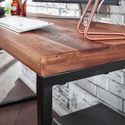 Wohnen Schreibtisch mit Bügelgestell 117x77x59 cm - Seventy