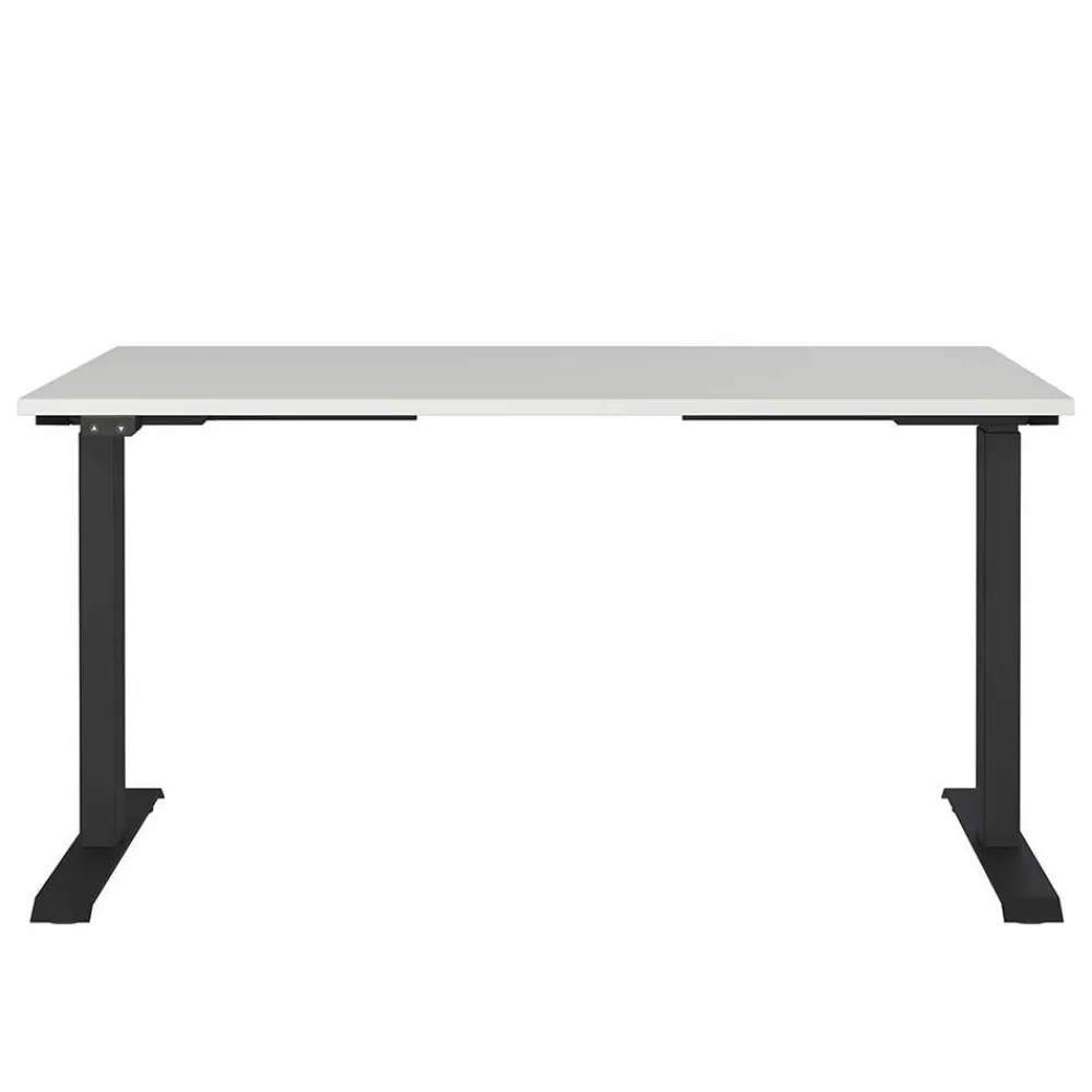 Wohnen Schwarze Möbel|Tische*Schreibtisch mit elektrischer Höhenverstellung - Rapinus