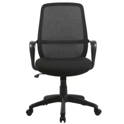 Wohnen Bürostühle*Schreibtisch PC Drehstuhl in Schwarz - Naresh