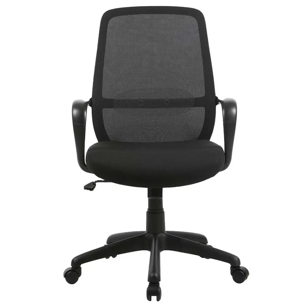 Wohnen Bürostühle*Schreibtisch PC Drehstuhl in Schwarz - Naresh