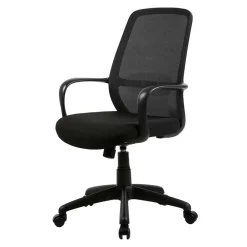 Wohnen Bürostühle*Schreibtisch PC Drehstuhl in Schwarz - Naresh