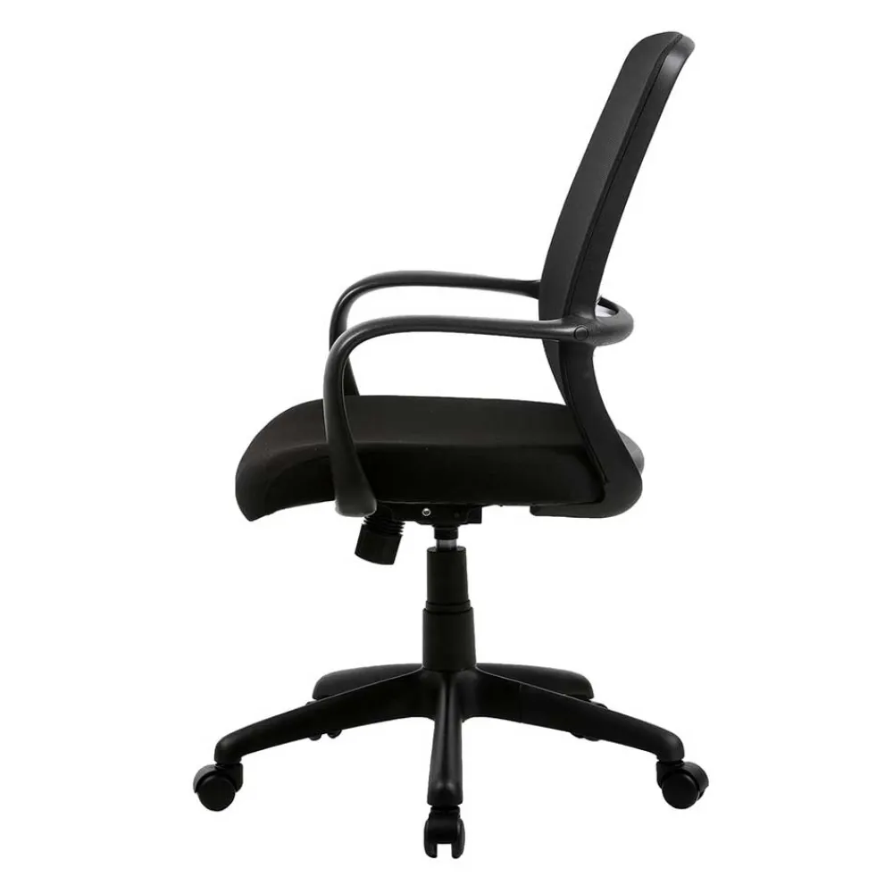 Wohnen Bürostühle*Schreibtisch PC Drehstuhl in Schwarz - Naresh