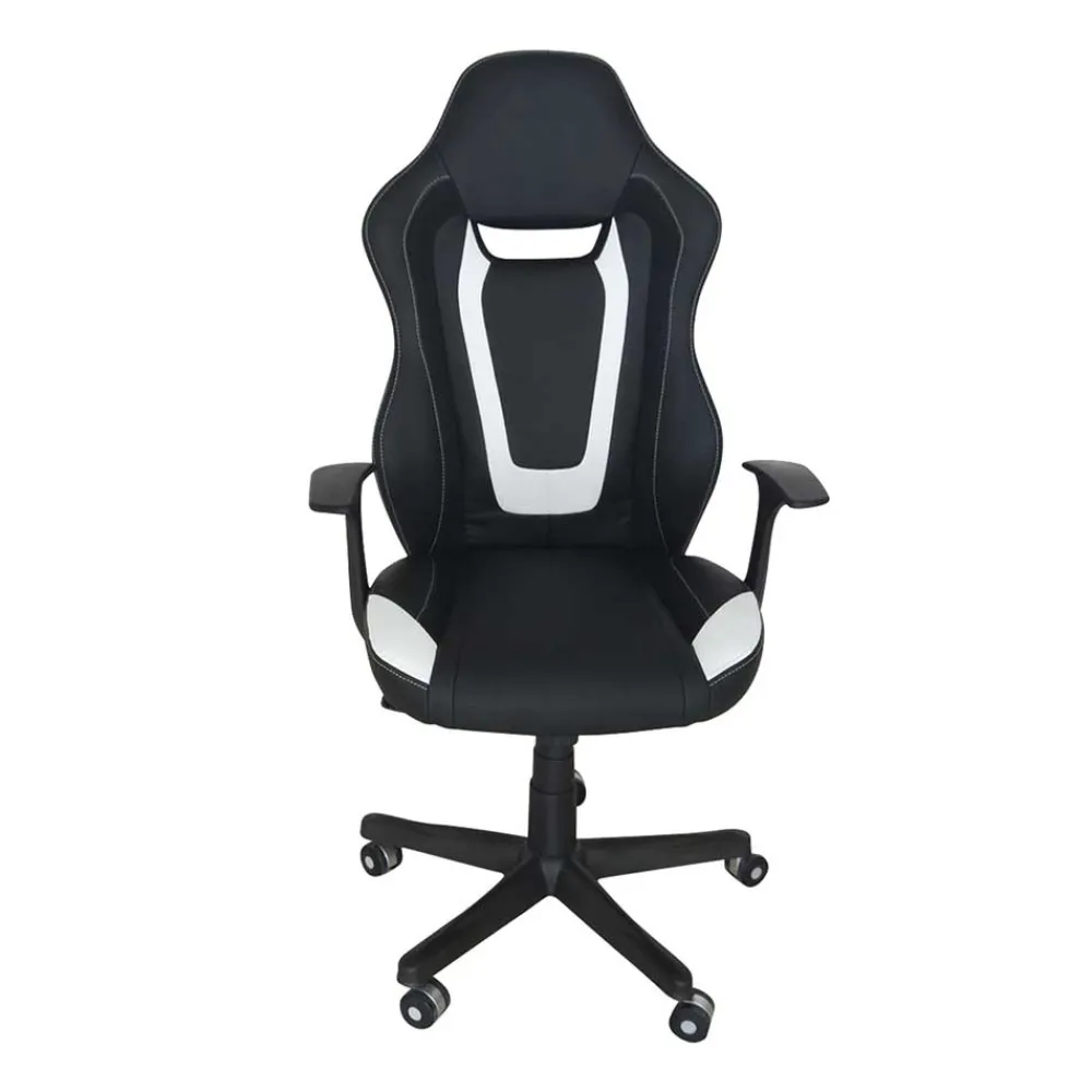 Wohnen Bürostühle*Schreibtisch Racing Style Drehstuhl aus Kunstleder - Corners