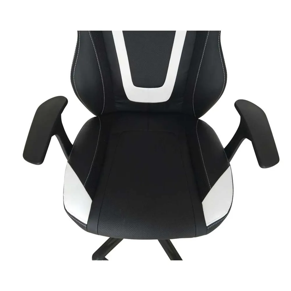 Wohnen Bürostühle*Schreibtisch Racing Style Drehstuhl aus Kunstleder - Corners