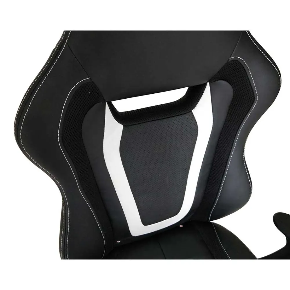 Wohnen Bürostühle*Schreibtisch Racing Style Drehstuhl aus Kunstleder - Corners