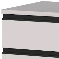 Wohnen Schreibtisch und Rollcontainer Set - Great (zweiteilig)