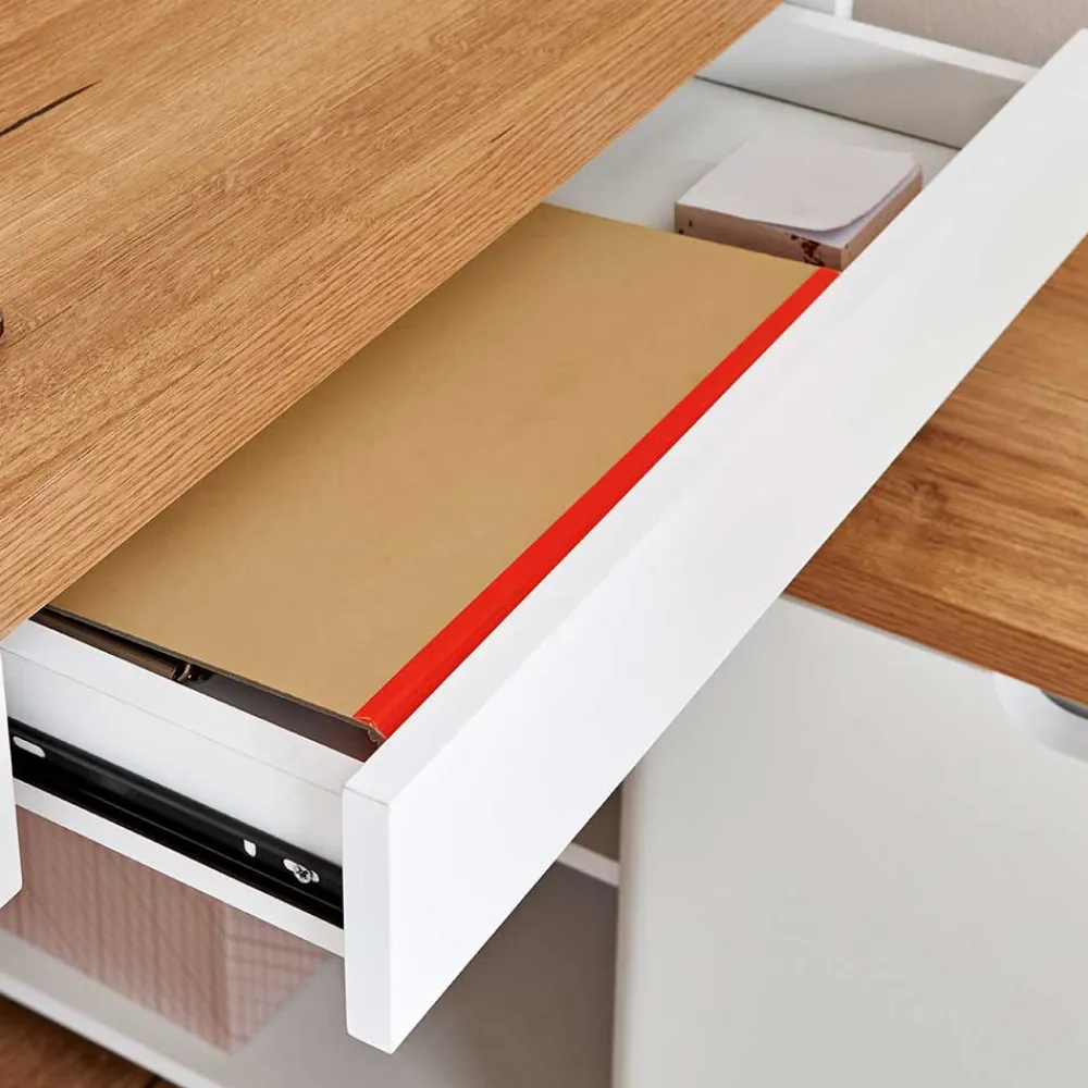 Wohnen Bürotische*Schreibtischkombination im Skandi Design - Xuana