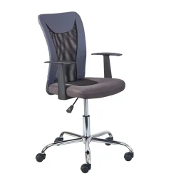 Wohnen Bürostühle*Schreibtischstuhl aus Kunstleder & Mesh - Neluna