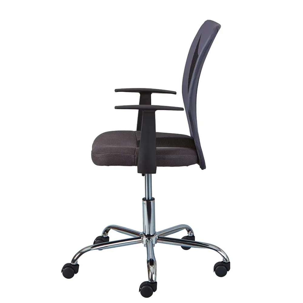 Wohnen Bürostühle*Schreibtischstuhl aus Kunstleder & Mesh - Neluna