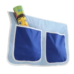 Wohnen Jugendbetten|Kindermöbel*Schräg Rutschen Hochbett in Natur Buche - Urak