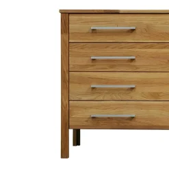 Wohnen Schubkastenkommode Azalao aus Wildeiche Massivholz