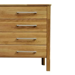 Wohnen Schubkastenkommode Azalao aus Wildeiche Massivholz