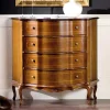 Wohnen Schubladen Kommode in Nussbaum Dentro im Barockstil