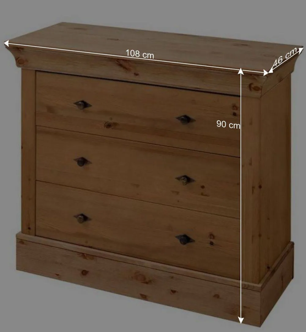 Wohnen Kinderkommoden|Wickelkommoden*Schubladen Kommode optional mit Wickelaufsatz - Piatra