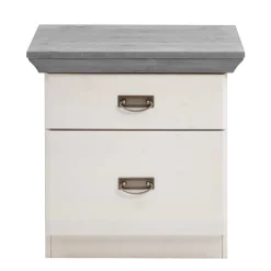 Wohnen Schubladen Nachtschrank zweifarbig - Mirandesca