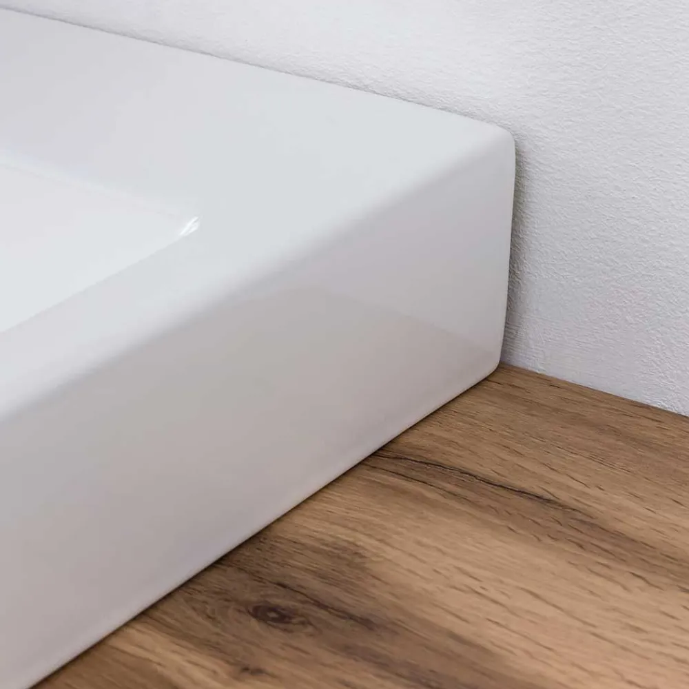 Wohnen Schubladen Waschkonsole mit Aufsatz-Becken - Misbonas