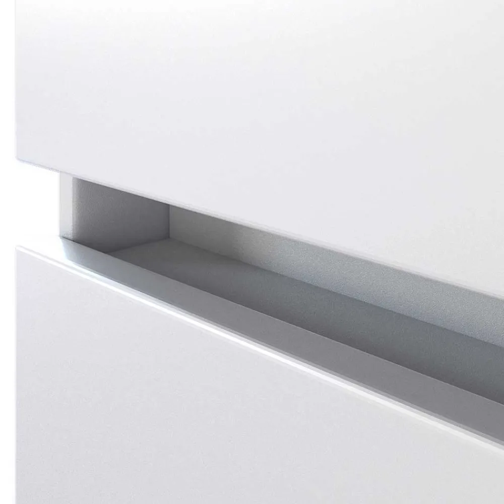 Wohnen Schubladen Waschkonsole mit Aufsatz-Becken - Misbonas