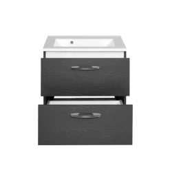 Wohnen Schubladen Waschtisch in Grau - Juventuda
