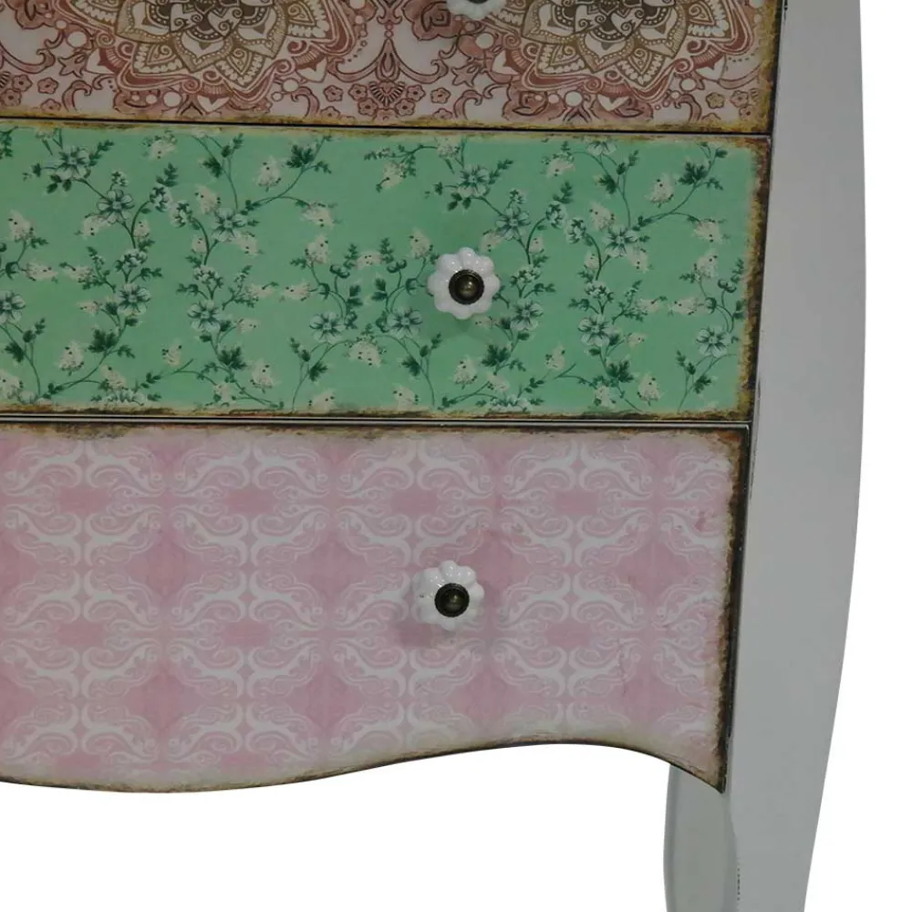 Wohnen Schubladenkommode Feeling in Weiß