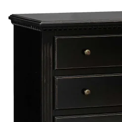 Wohnen Landhausmöbel|Kommoden*Schubladenkommode Mamaia in Schwarz