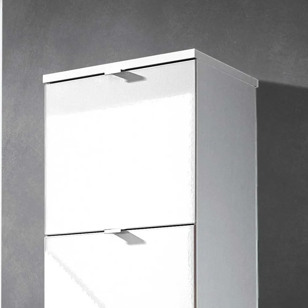 Wohnen Schuhschränke*Schuh Klappenschrank Roomy in Weiß