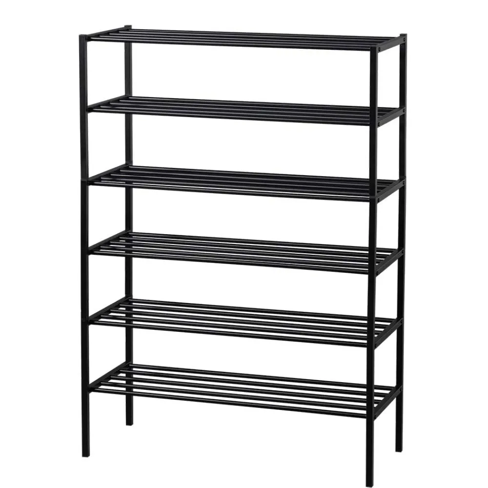 Wohnen Schuh Metallregal mit sechs Schuhgittern - Cemido
