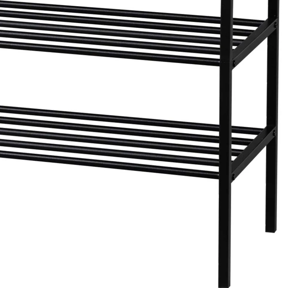 Wohnen Schuh Metallregal mit sechs Schuhgittern - Cemido