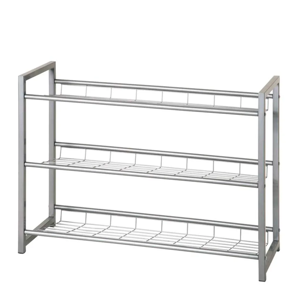 Wohnen Esszimmerregale|Regale*Schuhaufbewahrung Xenia in Alufarben