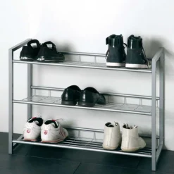 Wohnen Esszimmerregale|Regale*Schuhaufbewahrung Xenia in Alufarben