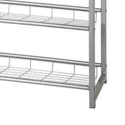 Wohnen Esszimmerregale|Regale*Schuhaufbewahrung Xenia in Alufarben