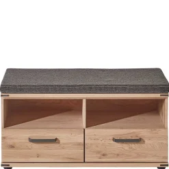 Wohnen Schuhbank in Wildeiche & Graubraun - Konvava