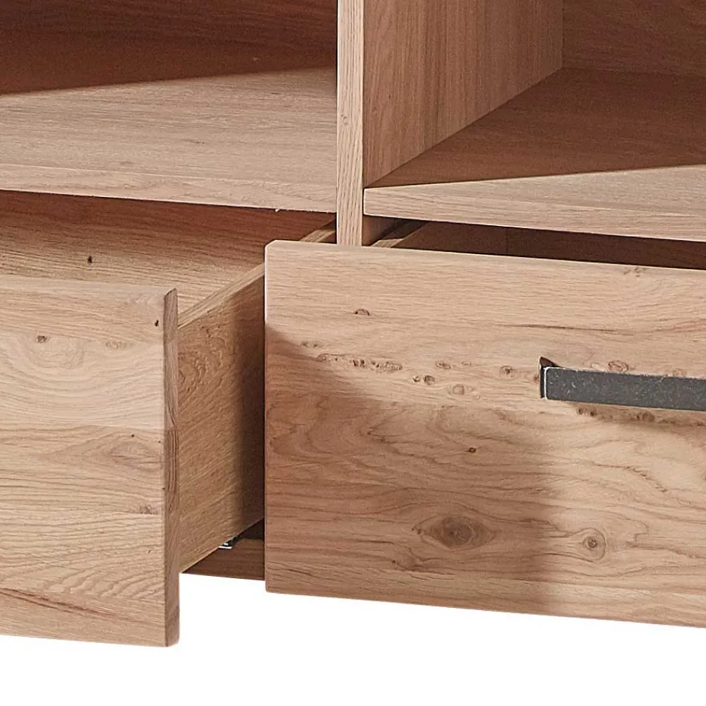 Wohnen Schuhbank in Wildeiche & Graubraun - Konvava